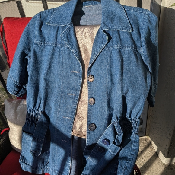 Unique Vintage Denim - Blue Denim Jacket